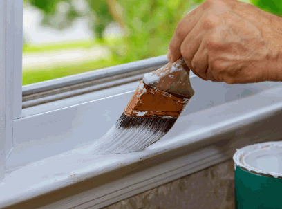 How To Paint UPVC Window Frames 62